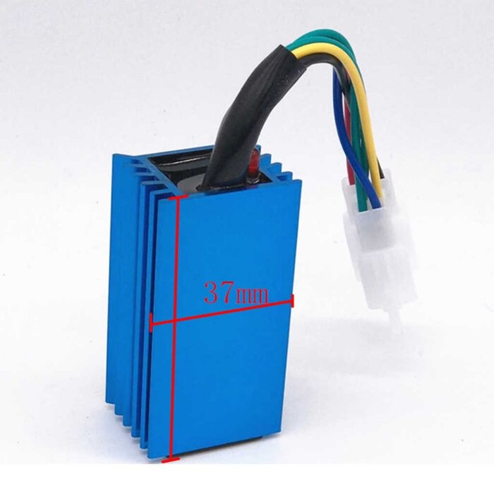 Wingsmoto 6 Pins AC Racing Zündung CDI Platz Stecker 12 V Box GY6 Neue Für 50cc 70cc 90cc 110cc 125cc 200cc 250cc Motorrad Pit Dirt Bike