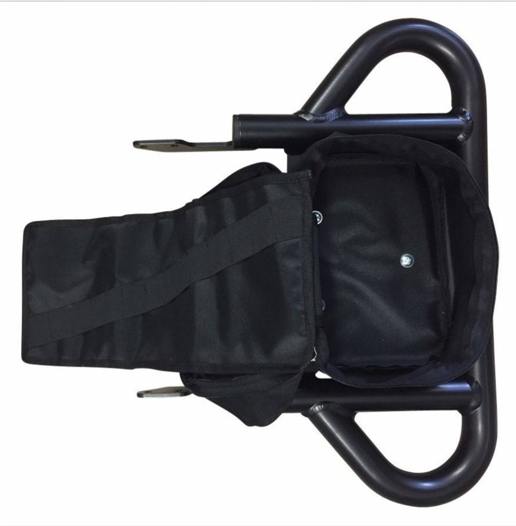 XRW Gepäckträger Pack Rack schwarz für Yamaha YFZ450R