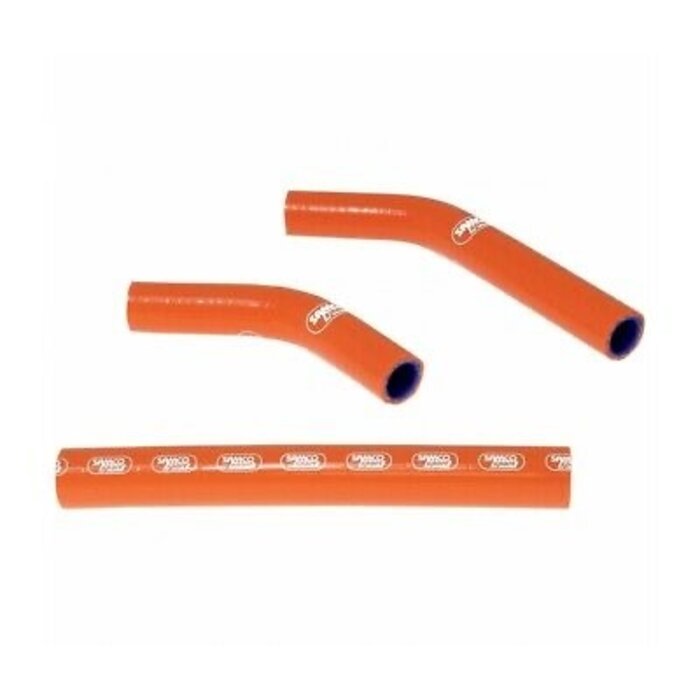 Samco Sport Kühlerschläuche Typ Serienkomponente orange - zwei Schläuche KTMSX450 ATV
