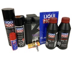 Liqui Moly Großes Ölwechselset Quad Aeon Cobra 300 350 400 Basic/LUX/LE, Supermoto Basic/LE
