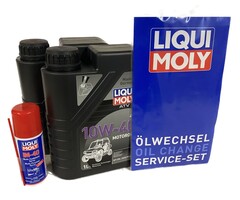 Liqui Moly Ölwechselset Quad Aeon Cobra 300 350 400 Basic/LUX/LE, Supermoto Basic/LE