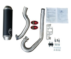 Turbo Kit Auspuffanlage inkl. Krümmer E-Geprüft für YFM 700R ab Bj. 2015-