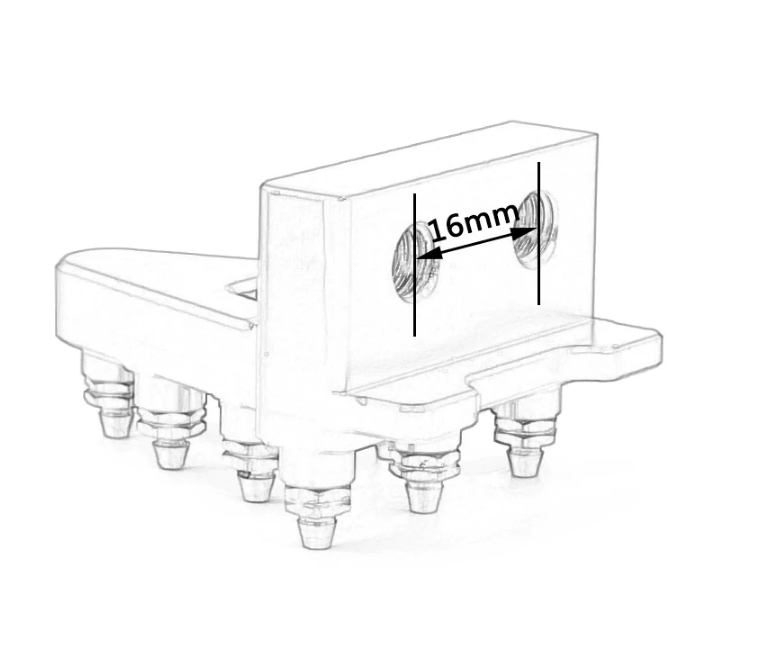 Dirtbike Fußbremshebel Spitze