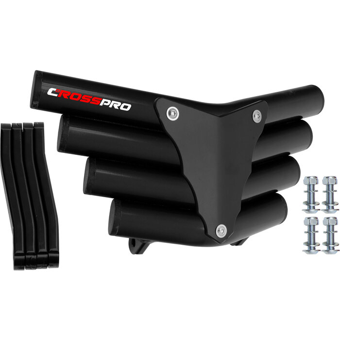 CrossPro Front Bumper Corot schwarz Plate schwarz für Adly Hurricane 450 / 500