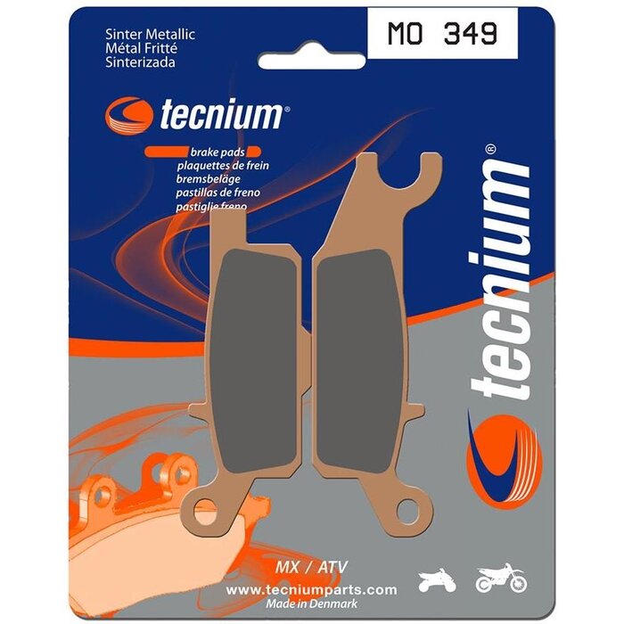 Tecnium Bremsbeläge MO349 sintermetall vorne rechts Yamaha YFM250 R Raptor