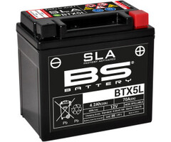 BS Battery Wartungsfreie Batterie BTX5L SLA