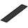 Plastic center groomer blade for ski track maker