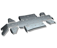 Rival Complete Skid Plate Kit Aluminum Unterfahrschutz für CFMoto Cforce 450 520 L DLX Langversion