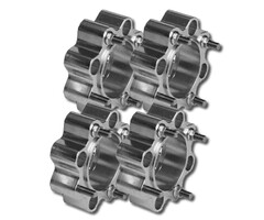 Silber Tec ATV Spurverbreiterungen Set 45 mm für Lochkreis 4x110