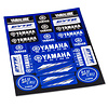 Yamaha Yamalube Sticker Set GYTR blu Cru