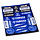 Yamalube Sticker Set GYTR blu Cru