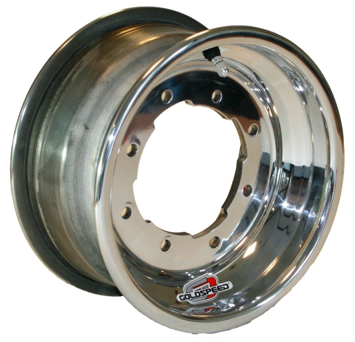 Goldspeed Alu Felge 10X6 4/156 4+2 poliert