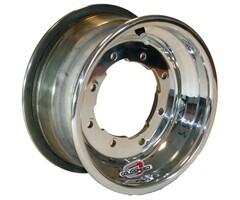 Goldspeed Alu Felge 8X5 4/100/110 2+3 poliert