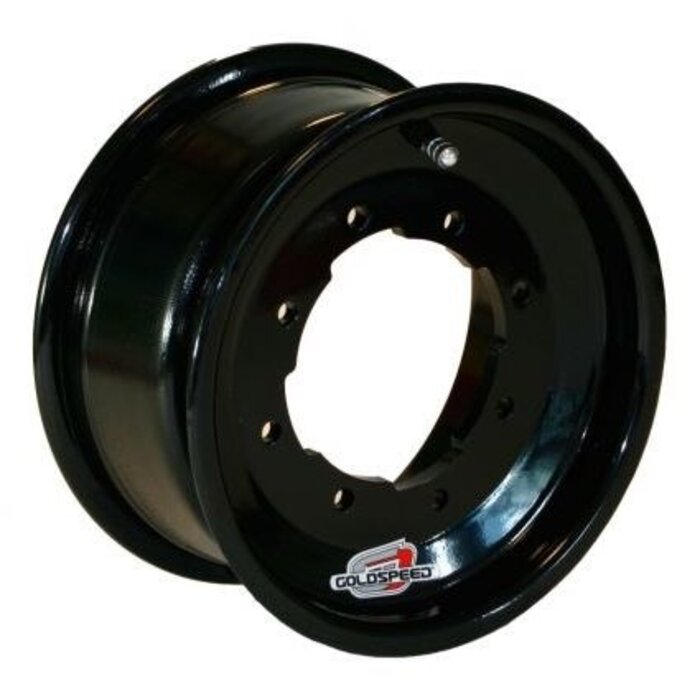 Goldspeed Alu Felge 10X6 4/110/115 4+2 schwarz
