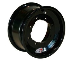 Goldspeed Alu Felge 10X6 4/110/115 2+4 schwarz
