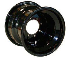 Goldspeed Alu Felge 10X8 4/110/115 3+5 schwarz