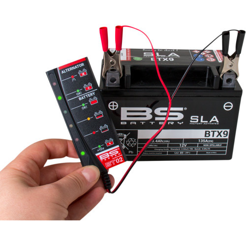 BS Battery BT02 Battery & Alternator Tester