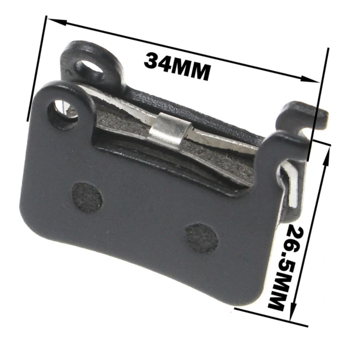 MXS Works Beremsbelege - Bremsklötze für Shimano M445 355 395 Dirtbike Tiger 1300W - Elektroscooter