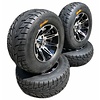 Moose Utility Komplettreifensatz 387X machined mit CST Stryder mit 12"