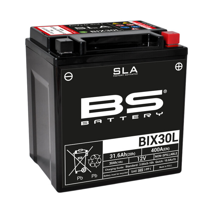 BS Battery Batterie BIX30L