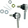 Spurstangenköpfe Spurstangenkopf für Yamaha YFM 660