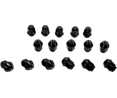 ITP ATV Felgen Radmuttern konisch 10 x 1,25 mm Tapered black