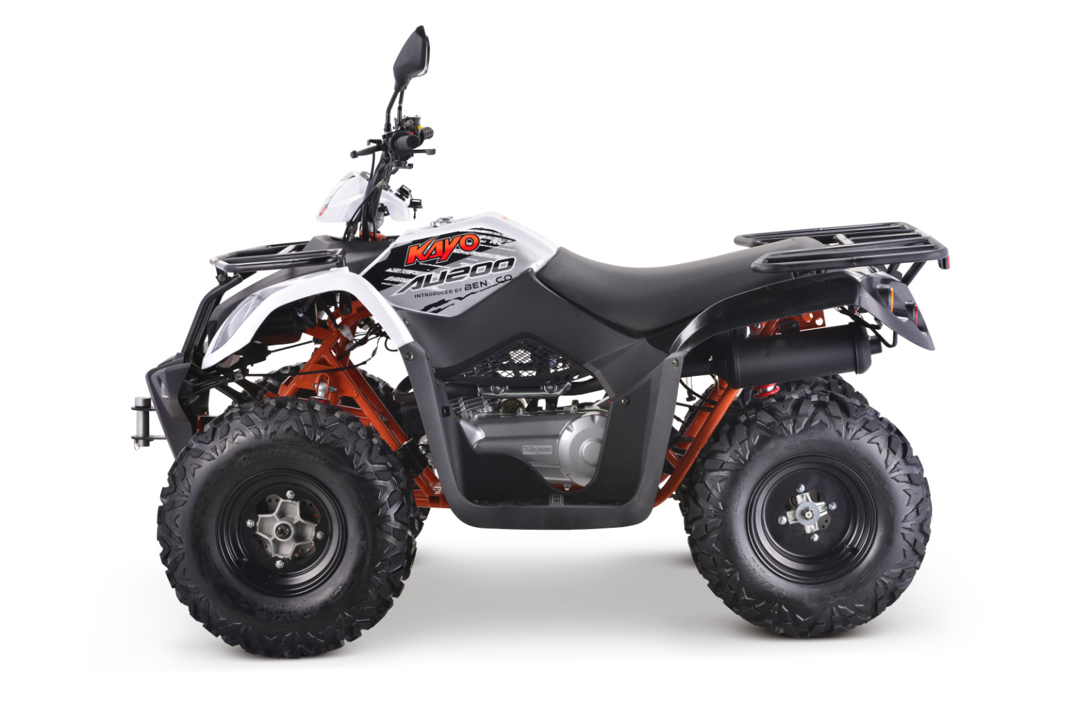 Kayo AU200 Erwachsenen Quad mit Strassenzulassung