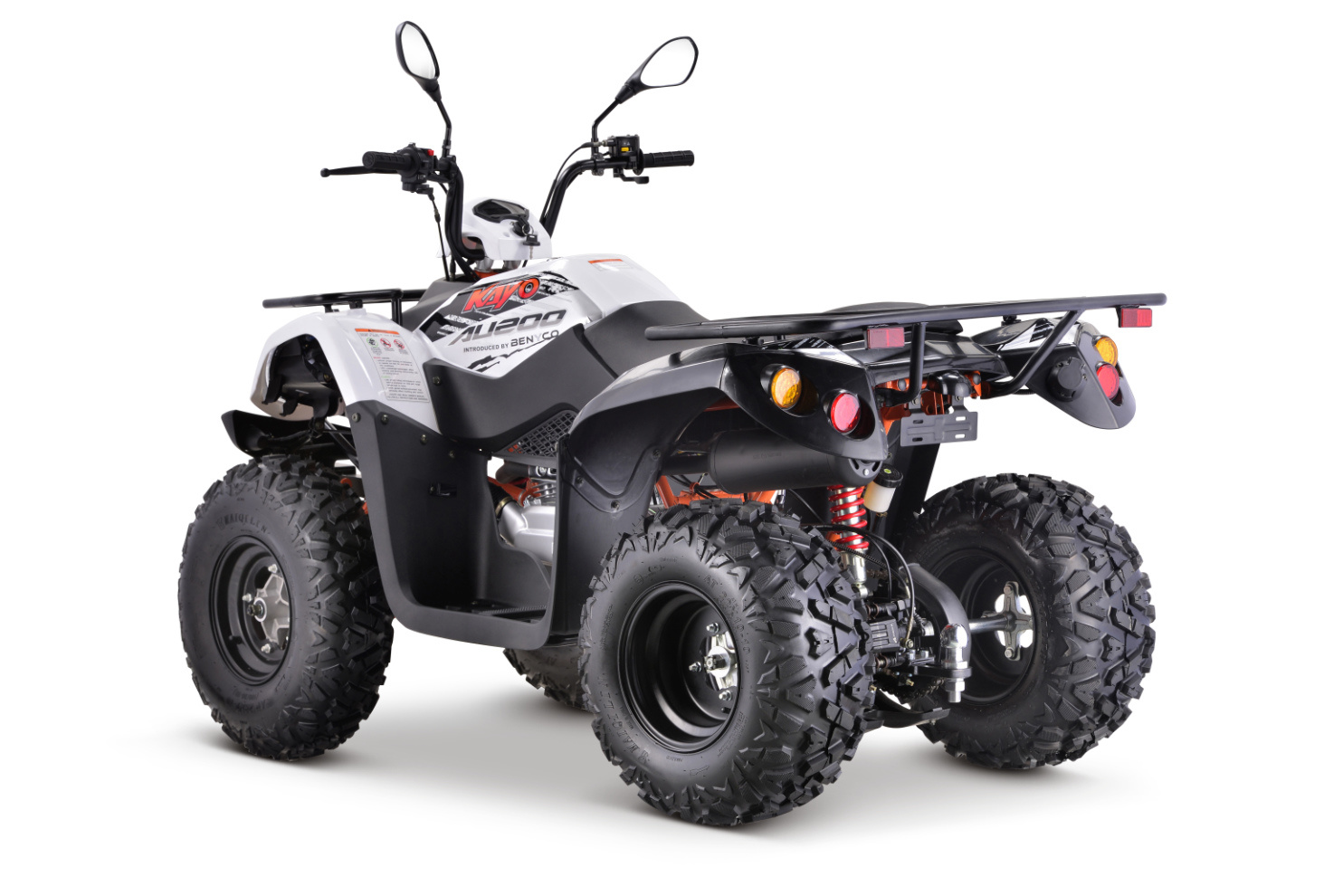 Kayo AU200 Erwachsenen Quad mit Strassenzulassung