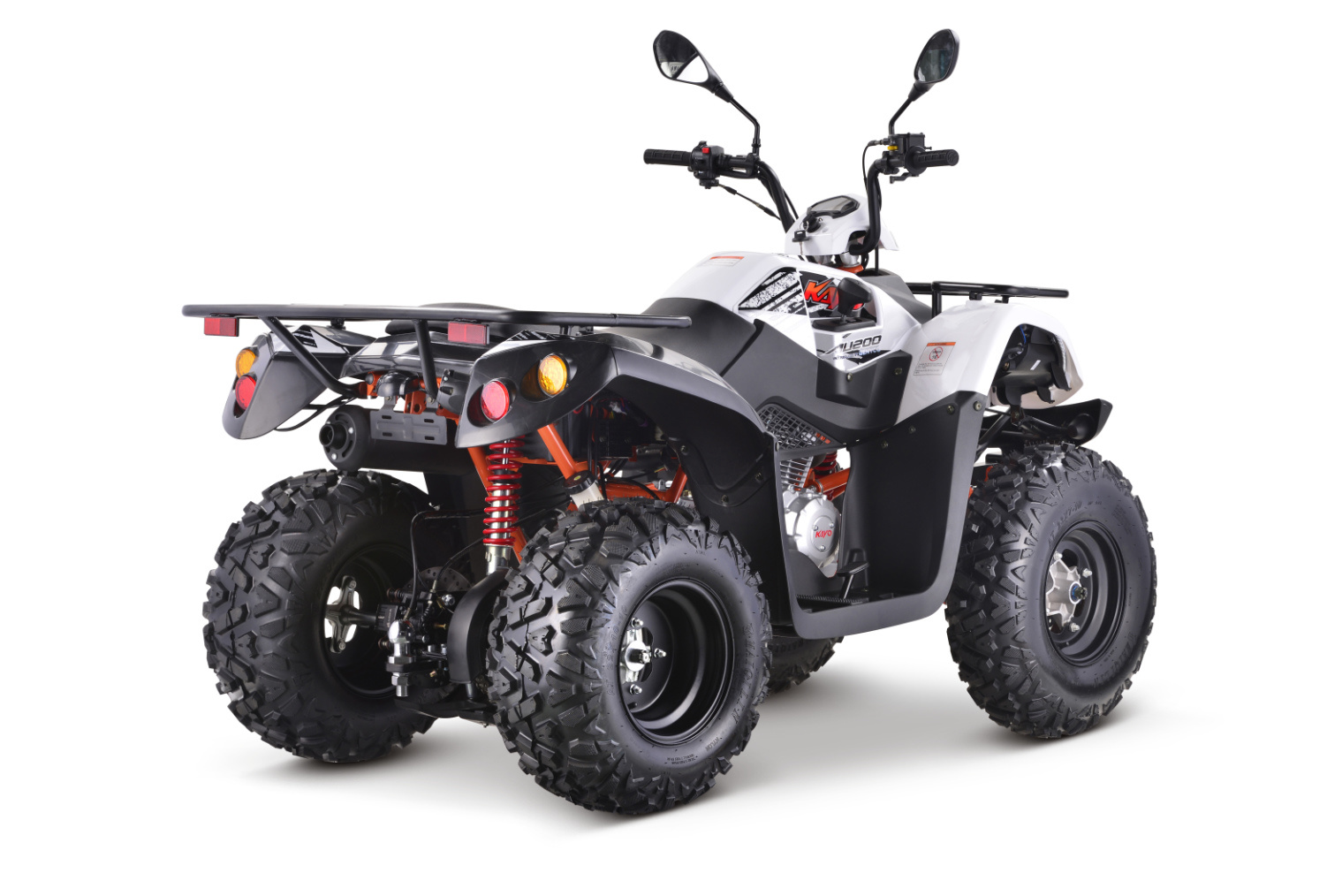 Kayo AU200 Erwachsenen Quad mit Strassenzulassung