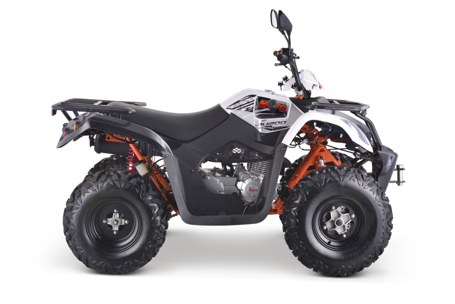 Kayo AU200 Erwachsenen Quad mit Strassenzulassung