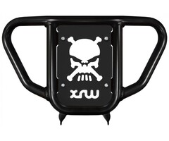 XRW Front Bumper XR9 Skull Aluminium schwarz für Yamaha YFM250R