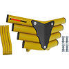 CrossPro Front Bumper Corot - gelb für Yamaha YFM250R