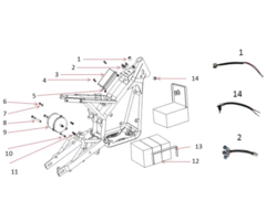 Apollino Ersatzteile Rocket 1300 Watt Elektronische Teile