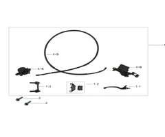 Kayo AT110 Bremsanlage hinten