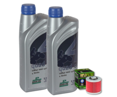 Rock Oil Ölwechselset für Yamaha YFM700R inkl. Ölfilter HF145