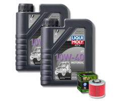 Liqui Moly Ölwechselset für Yamaha YFM700R inkl. Ölfilter HF145