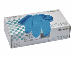 Draper Werkstatt Einweg Mehrzweckhandschuhe Nitrile blau 100 Stück Pack