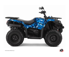 Kutvek Cfmoto Cforce 450 S ATV Camo Graphic Kit Dekorsatz blau