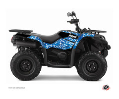 Kutvek Cfmoto Cforce 450 S ATV Predator Graphic Kit Dekorsatz blau