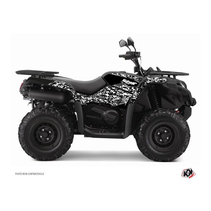 Kutvek Cfmoto Cforce 450 S ATV Predator Graphic Kit Dekorsatz schwarz