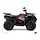 Cfmoto Cforce 450 S ATV Eraser Graphic Kit Dekorsatz rot weiss