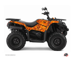 Kutvek Cfmoto Cforce 450 S ATV Camo Graphic Kit Dekorsatz orange