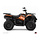 Cfmoto Cforce 450 S ATV Eraser Graphic Kit Dekorsatz  orange