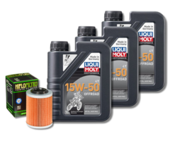 Liqui Moly Ölwechselset für CFMoto Goes Cforce Iron Cobalt 450 & 520