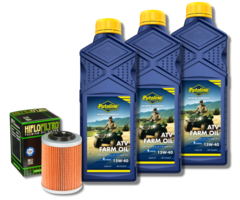 Putoline Ölwechselset für CFMoto Goes Cforce Iron Cobalt 450 & 520