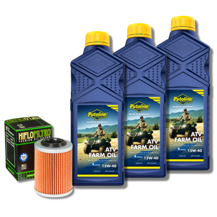 Putoline Ölwechselset für CFMoto Goes Cforce Iron Cobalt 450 & 520