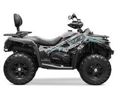 Kutvek Cfmoto Cforce 550 - 600 ATV  Brush Graphic Kit Dekorsatz grau