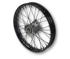 Apollino Felge für vorne schwarz 14" für 15mm Achse