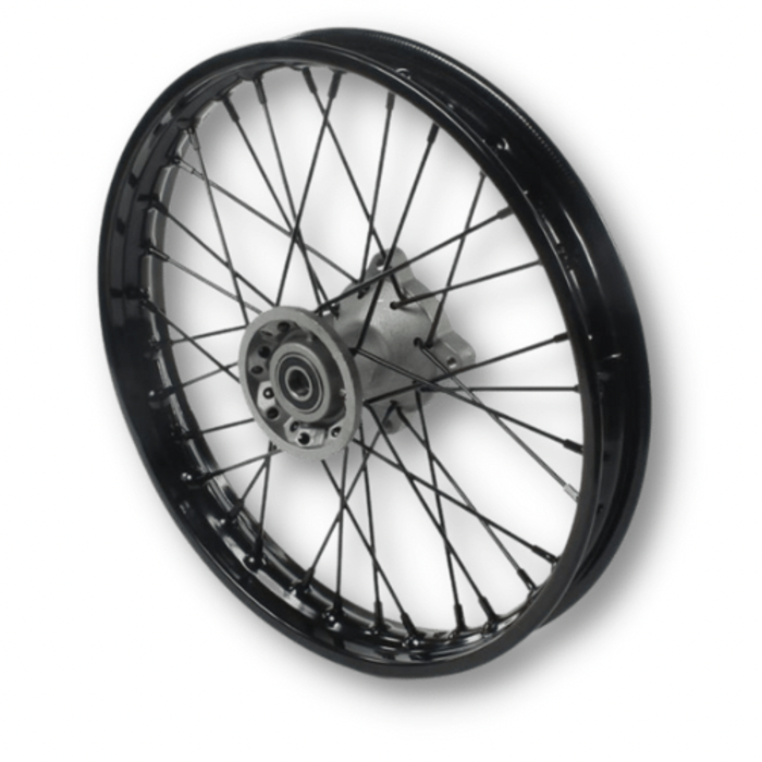 Apollino Felge für vorne schwarz 17" für 15mm Achse