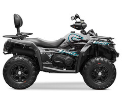 Kutvek Cfmoto Cforce 550 - 600 ATV  Splatter Graphic Kit Dekorsatz grau